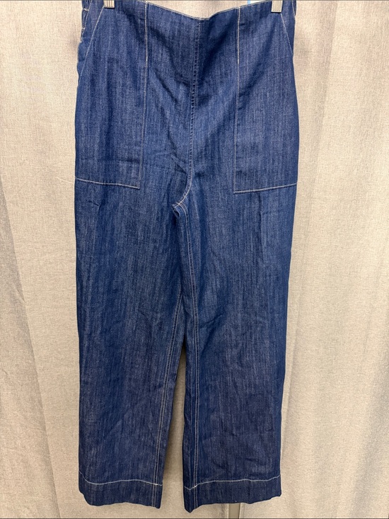 HYFVE Pants - HYFVE Dark Blue Wide-Leg Denim Jumpsuit Pants